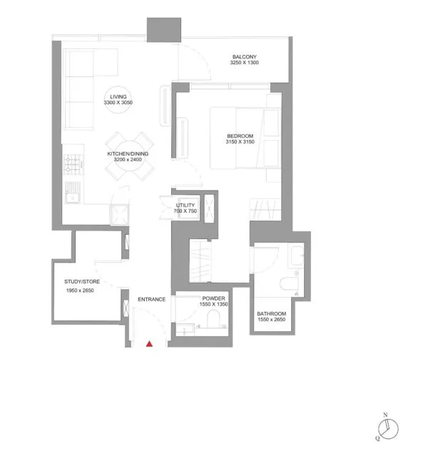Featured Image of Sobha Solis 1.5 BHK Floor Plan