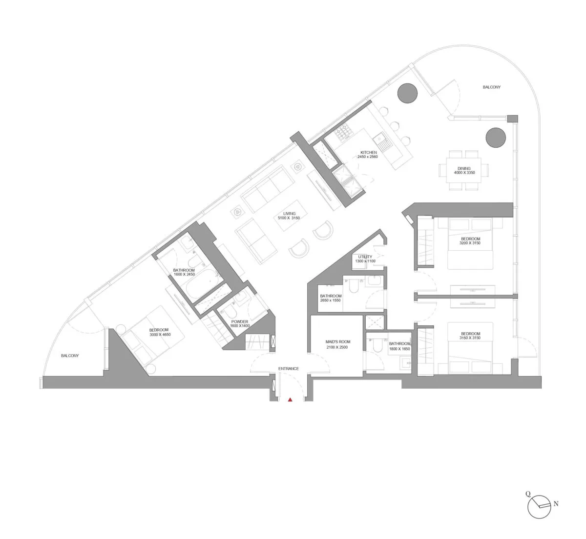 Featured Image of Sobha Solis 3 BHK Floor Plan